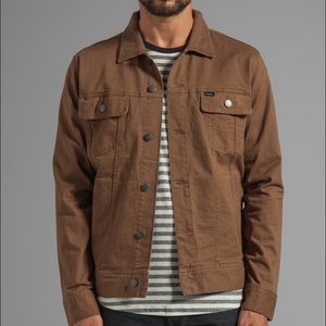 Brown RVCA Jeans Jacket